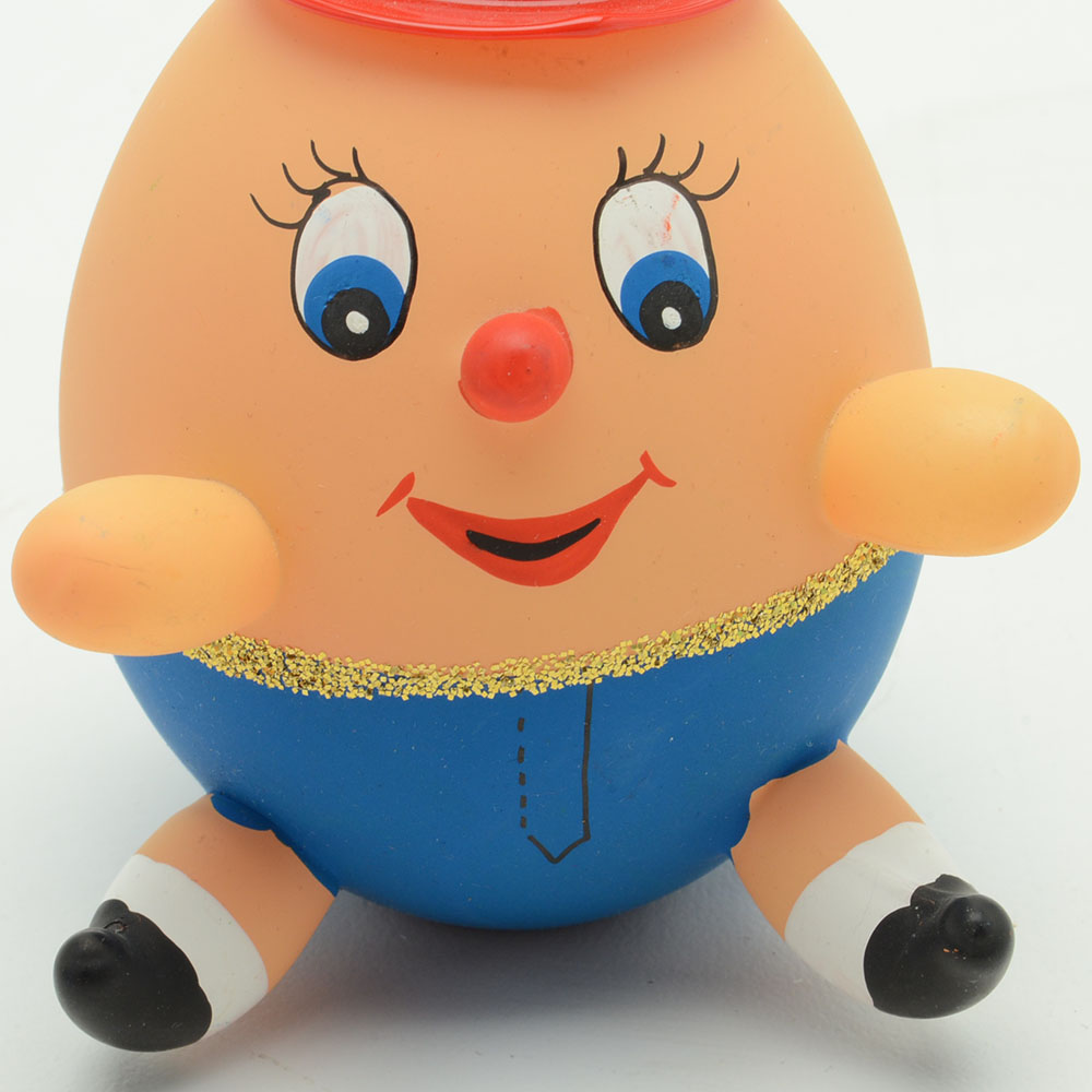 Vintage "Soffieria de Carlini" Hand Blown Humpty Dumpty Ornament