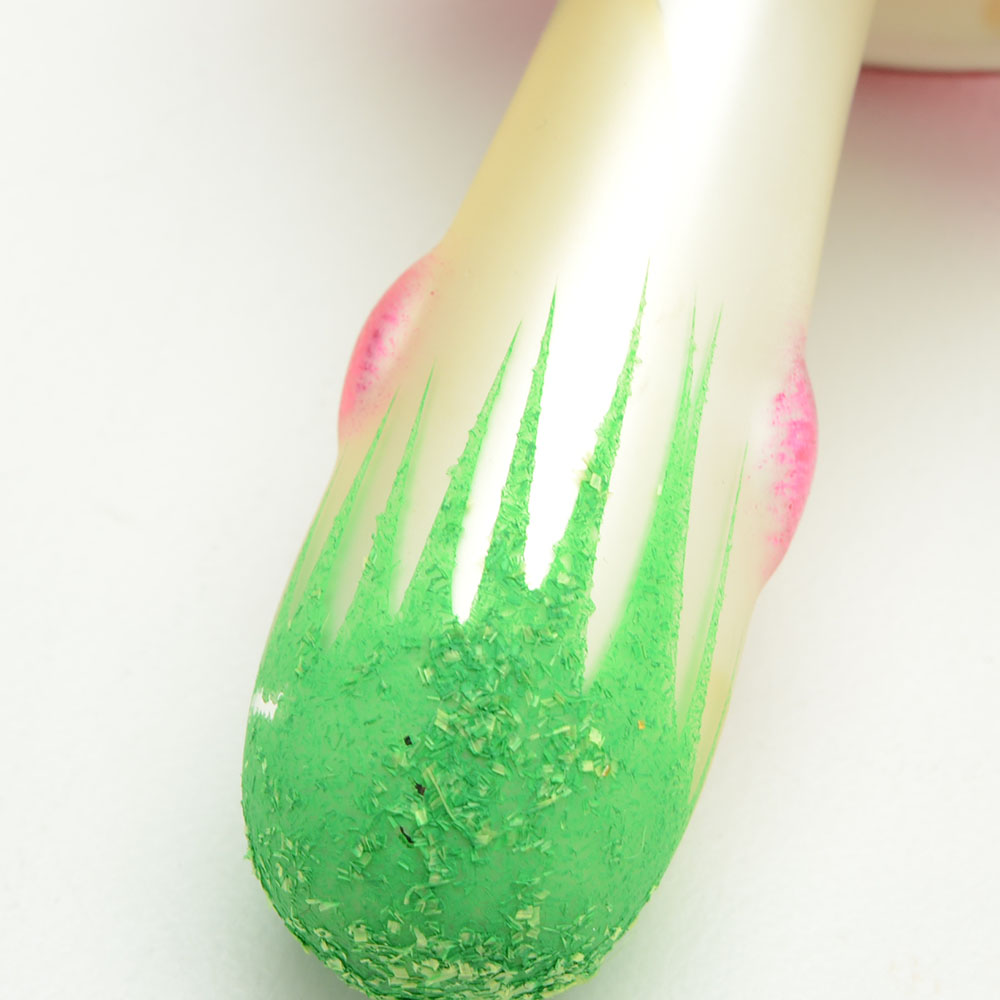 Vintage "Soffieria de Carlini" Hand Blown Mushroom Ornament