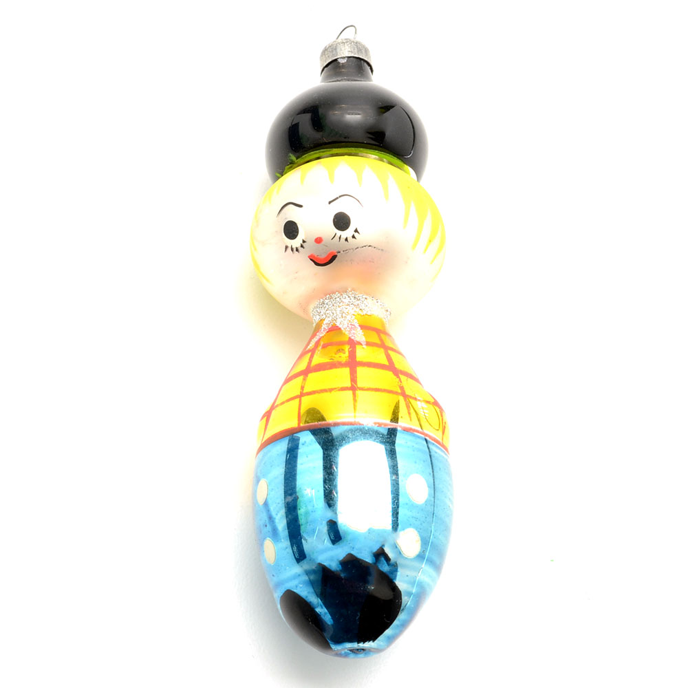 Vintage "Soffieria de Carlini" Hand Blown Toy Soilder Ornament