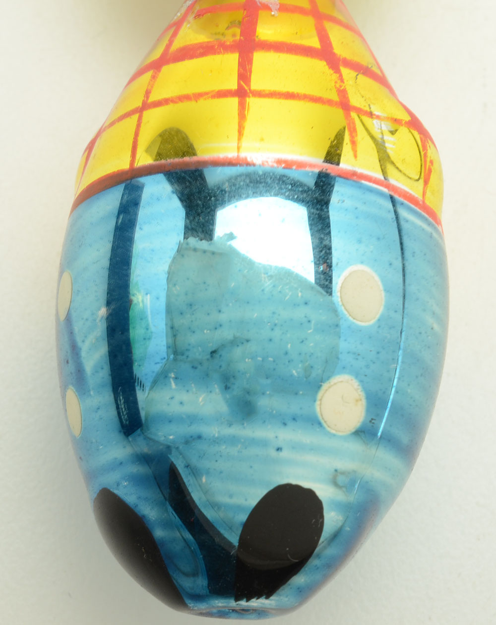 Vintage "Soffieria de Carlini" Hand Blown Toy Soilder Ornament