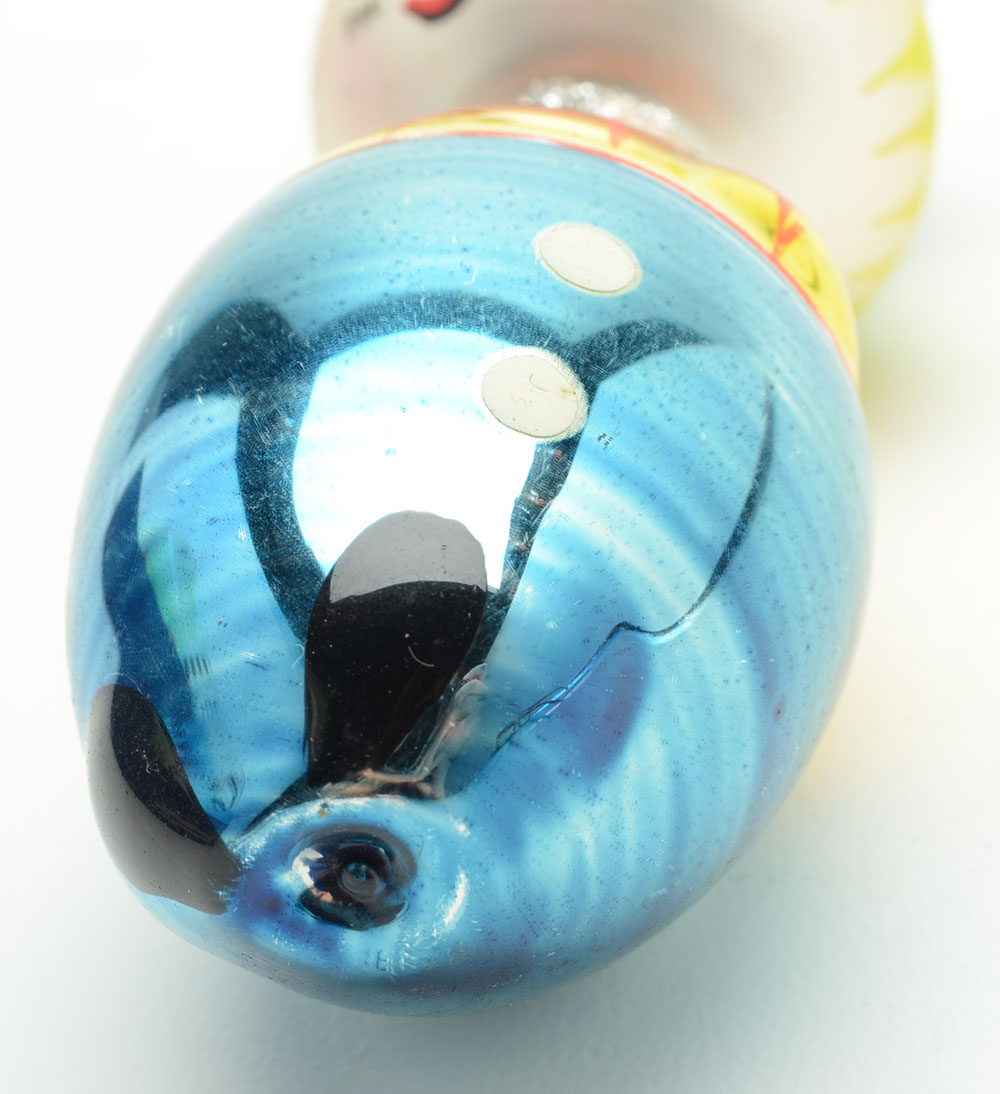 Vintage "Soffieria de Carlini" Hand Blown Toy Soilder Ornament