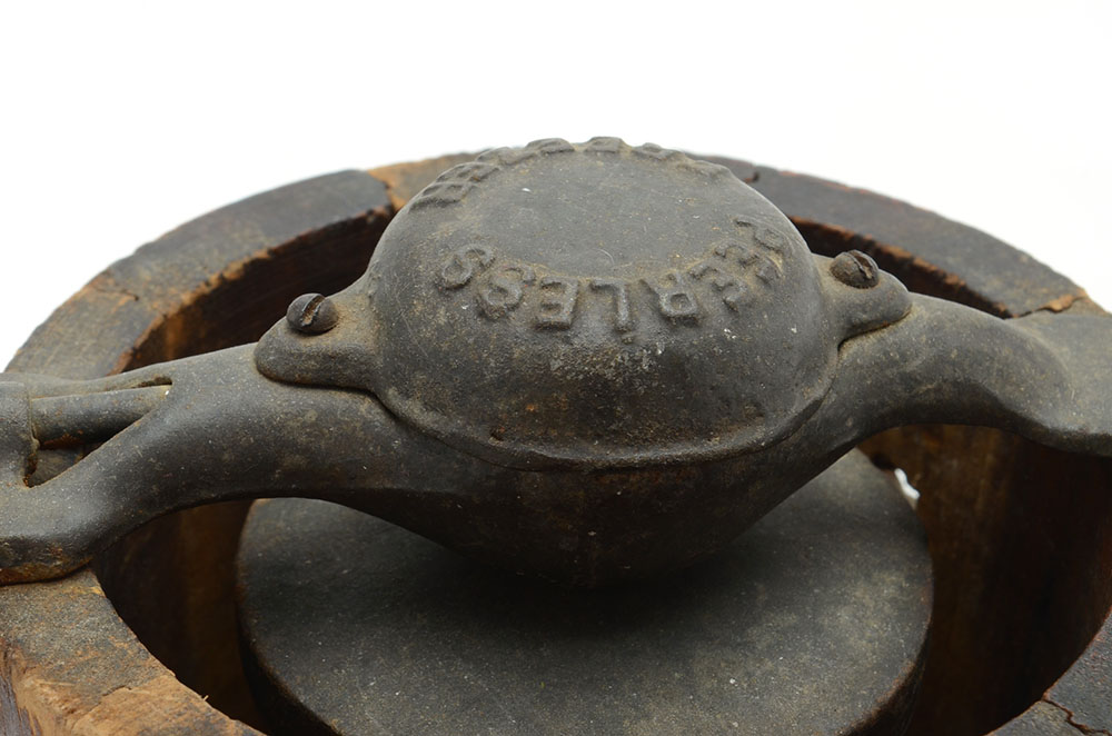 Miniature "Peerless Freezer" Salesman Sample Ice Cream Maker