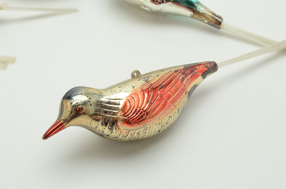 Vintage Glass Christmas Ornaments