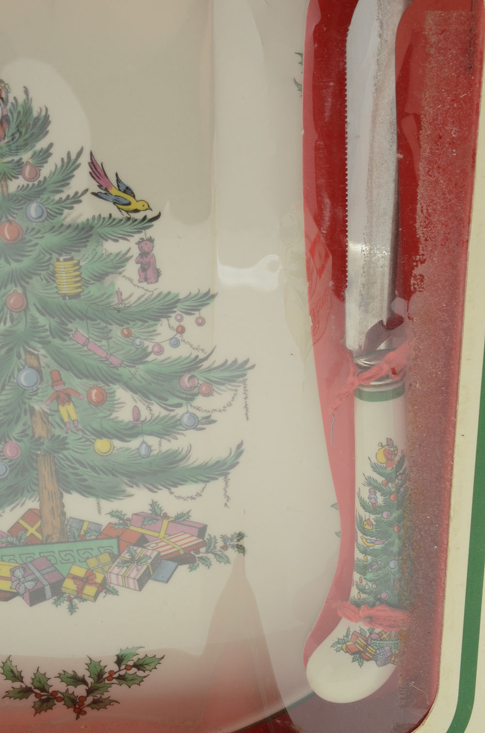 Spode "Christmas Tree" China Accessory Set