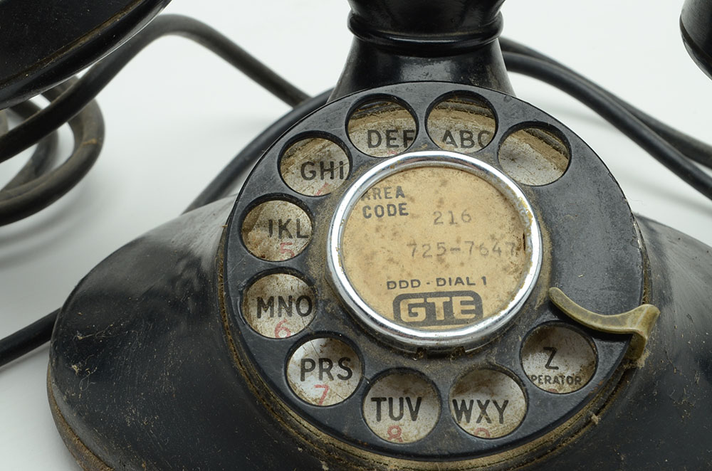 Esterbrook's Pen Nibs with Vintage Phone and Clock
