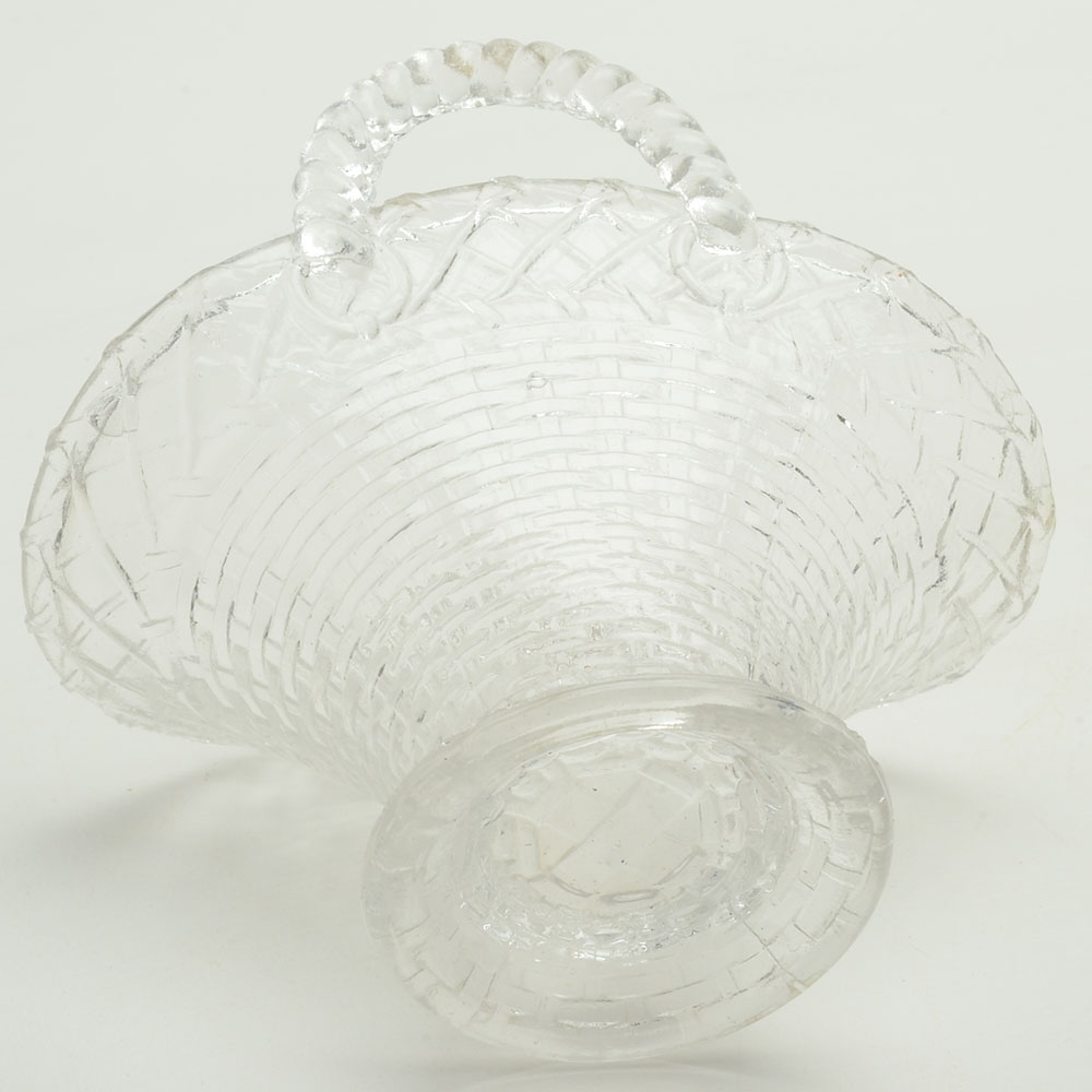 Three Antique Glass Candy Containers