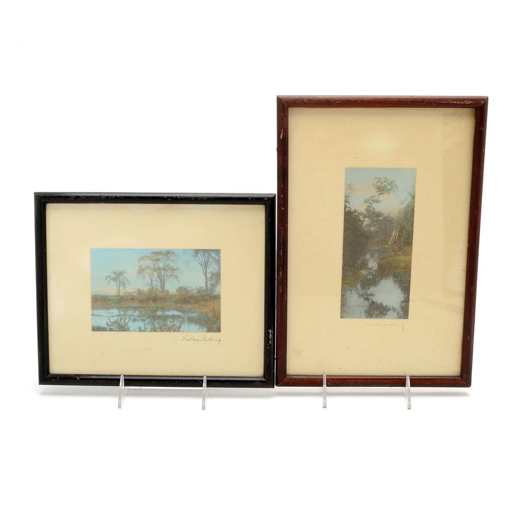 Two Wallace Nutting Landscape Photographs