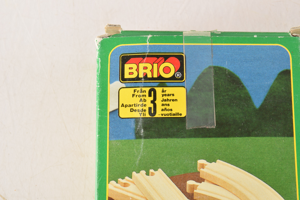 Brio Vintage Train Set in Original Boxes