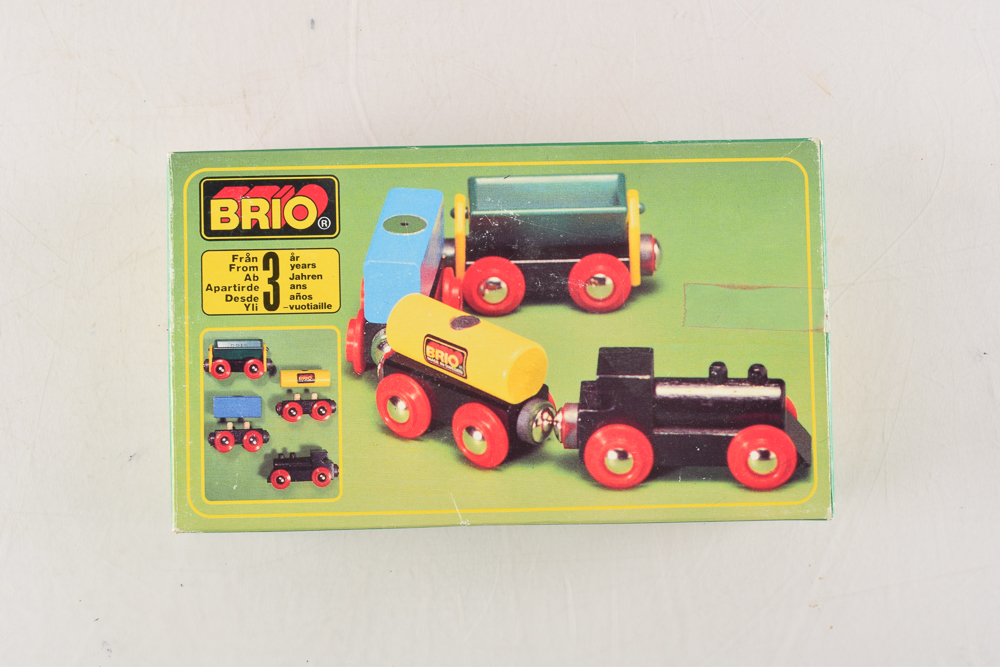 Brio Vintage Train Set in Original Boxes