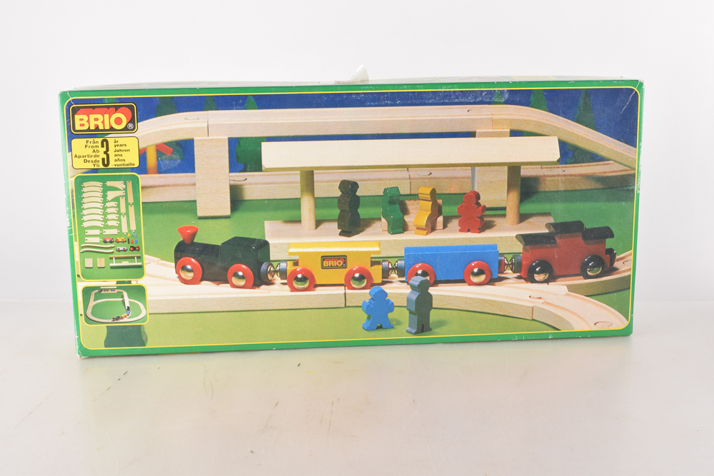 Brio Vintage Train Set in Original Boxes