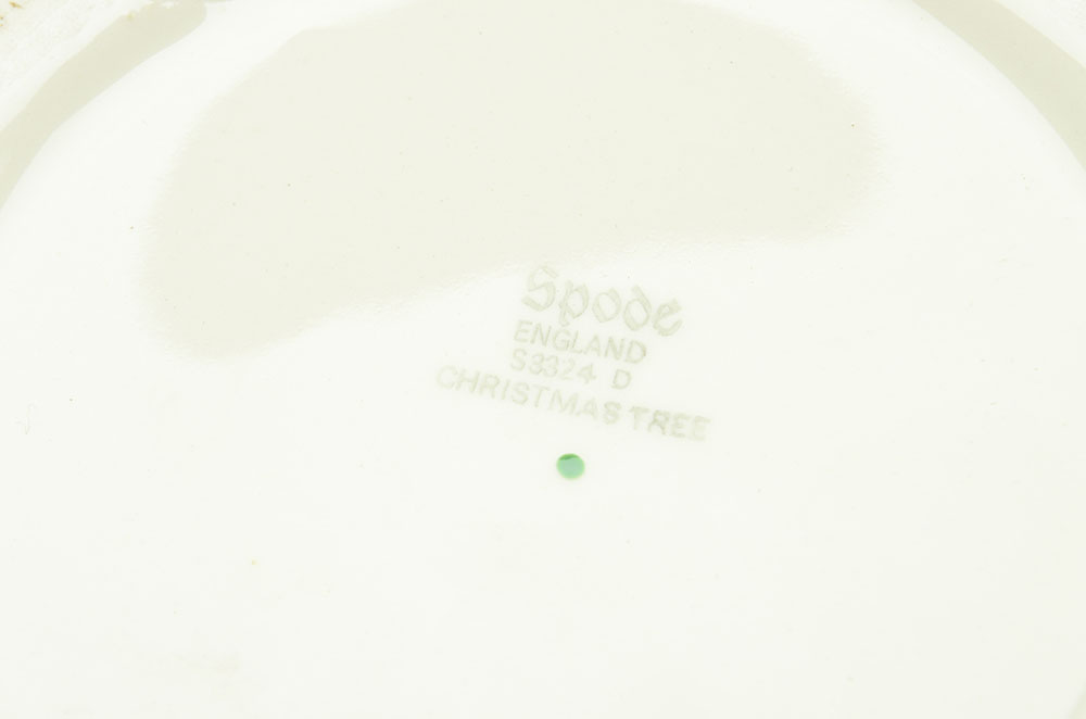 Spode "Christmas Tree" China Serving Assortment