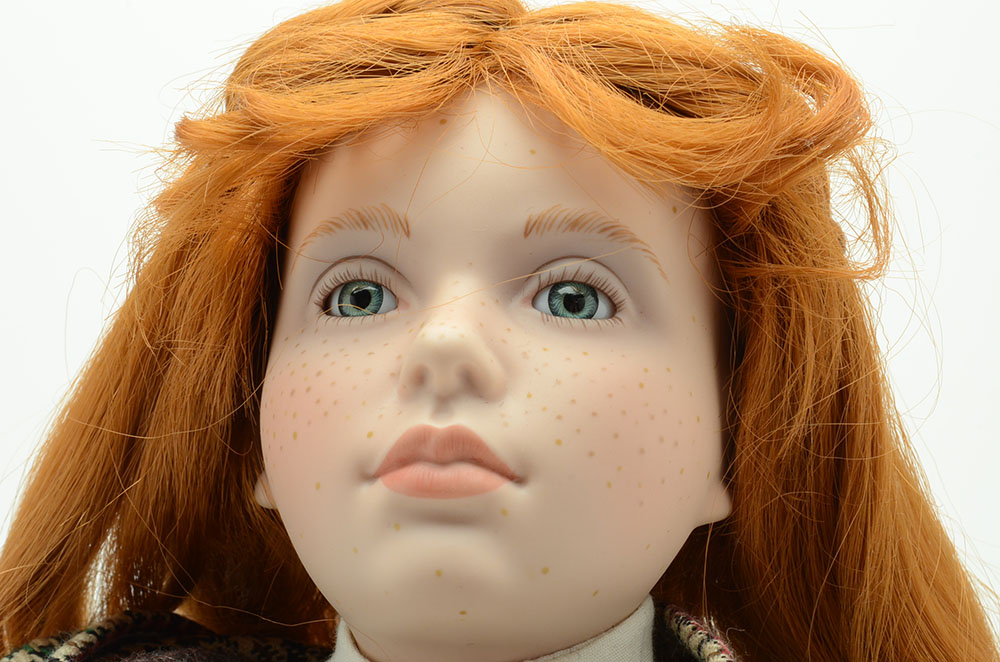 "Annie Moore" Porcelain Doll by Jan Hollebrands