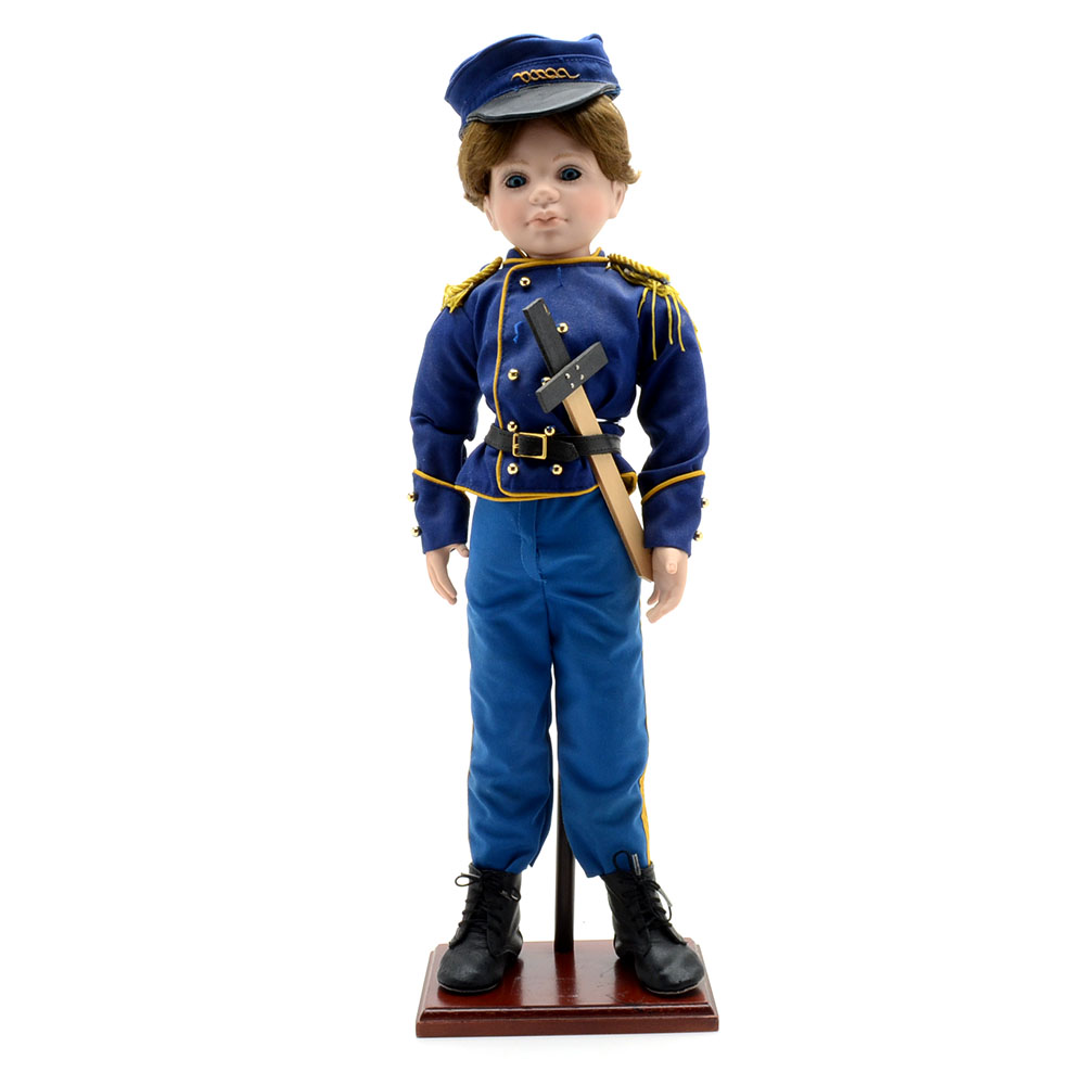 "Tad Lincoln" Porcelain Doll by Jan Hollebrands