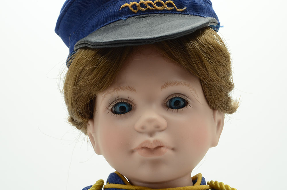 "Tad Lincoln" Porcelain Doll by Jan Hollebrands