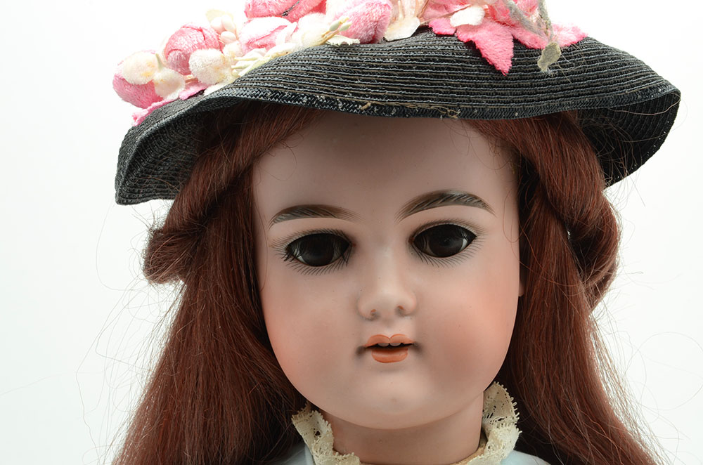 Antique German Porcelain Armand Marseille "Floradora" Bisque Head Doll