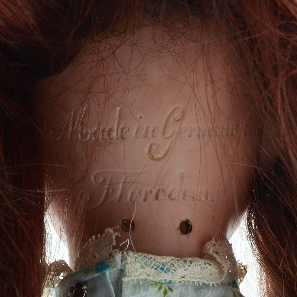 Antique German Porcelain Armand Marseille "Floradora" Bisque Head Doll