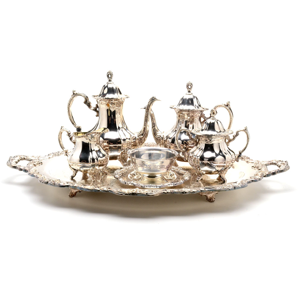 Silver Plated Coffee and Tea Service By Poole