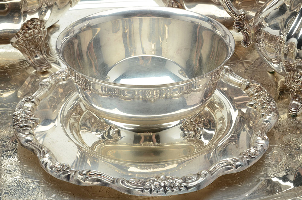 Silver Plated Coffee and Tea Service By Poole