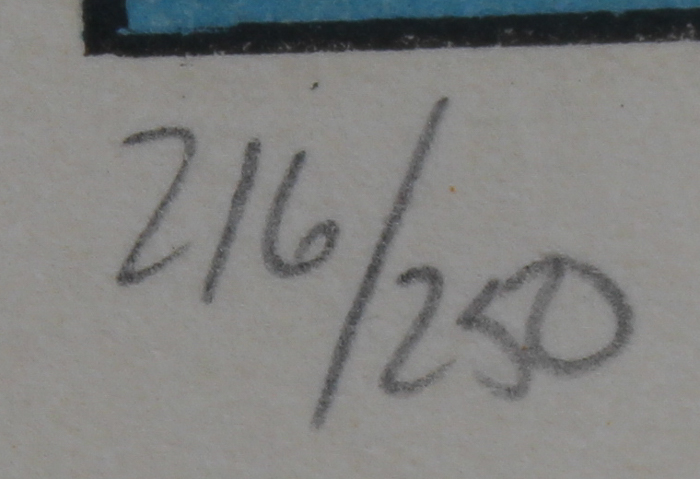 Peter Max Limited Edition Lithograph "Being God"