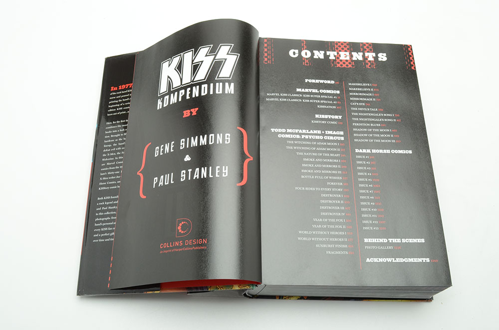 “Kiss Kompendium” Comic Omnibus Coffee Book