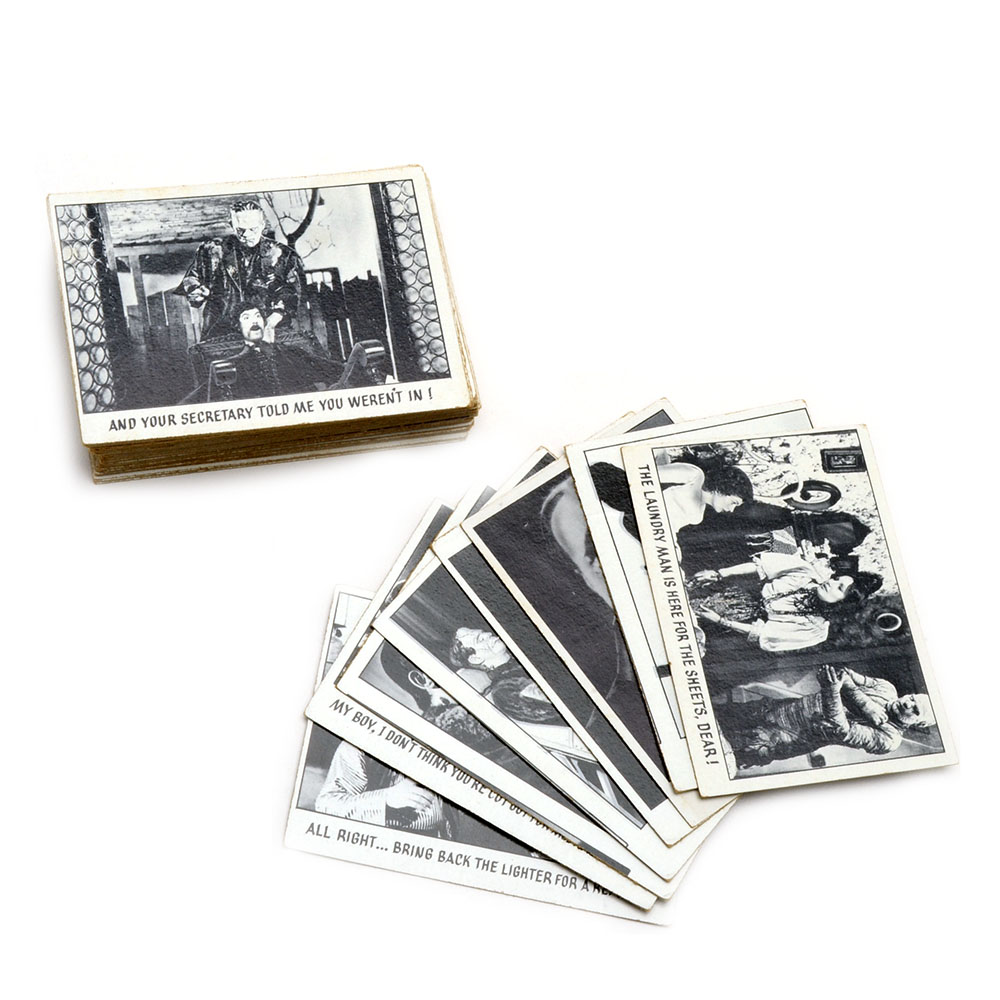 1973 “You Will Die Laughing” Universal Monsters Trading Cards