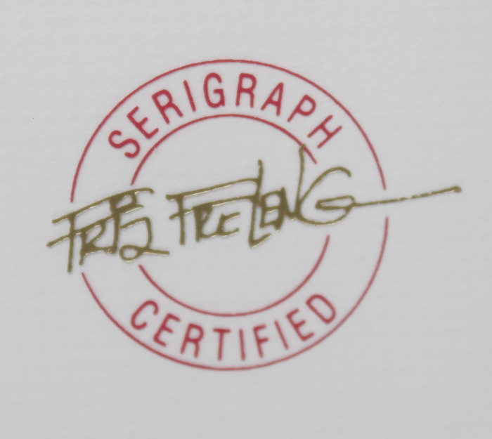 Isadore "Friz" Freleng Serigraph "Pink Panther"