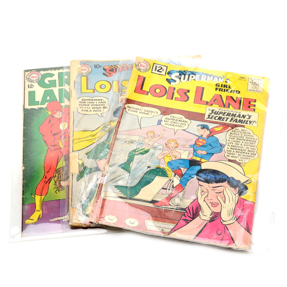Silver Age “Green Lantern” and “Lois Lane” Comics