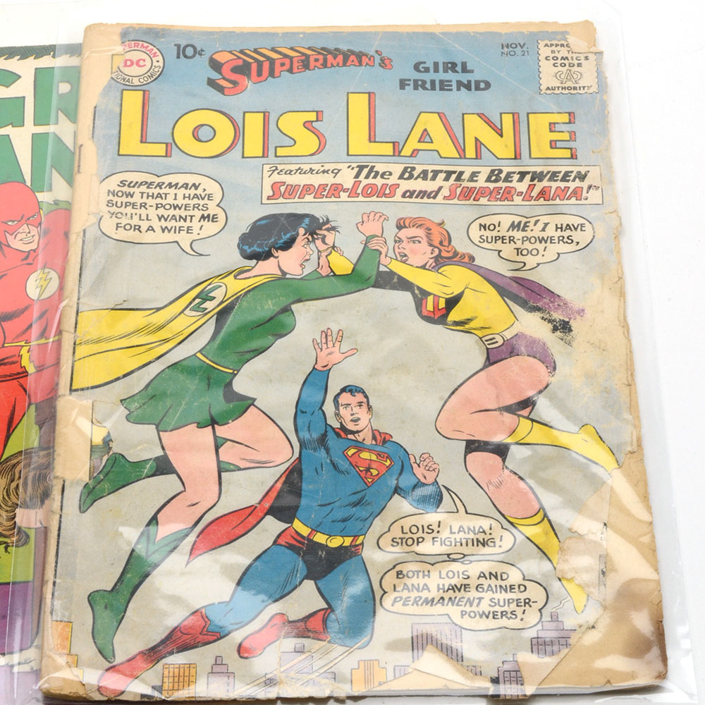 Silver Age “Green Lantern” and “Lois Lane” Comics
