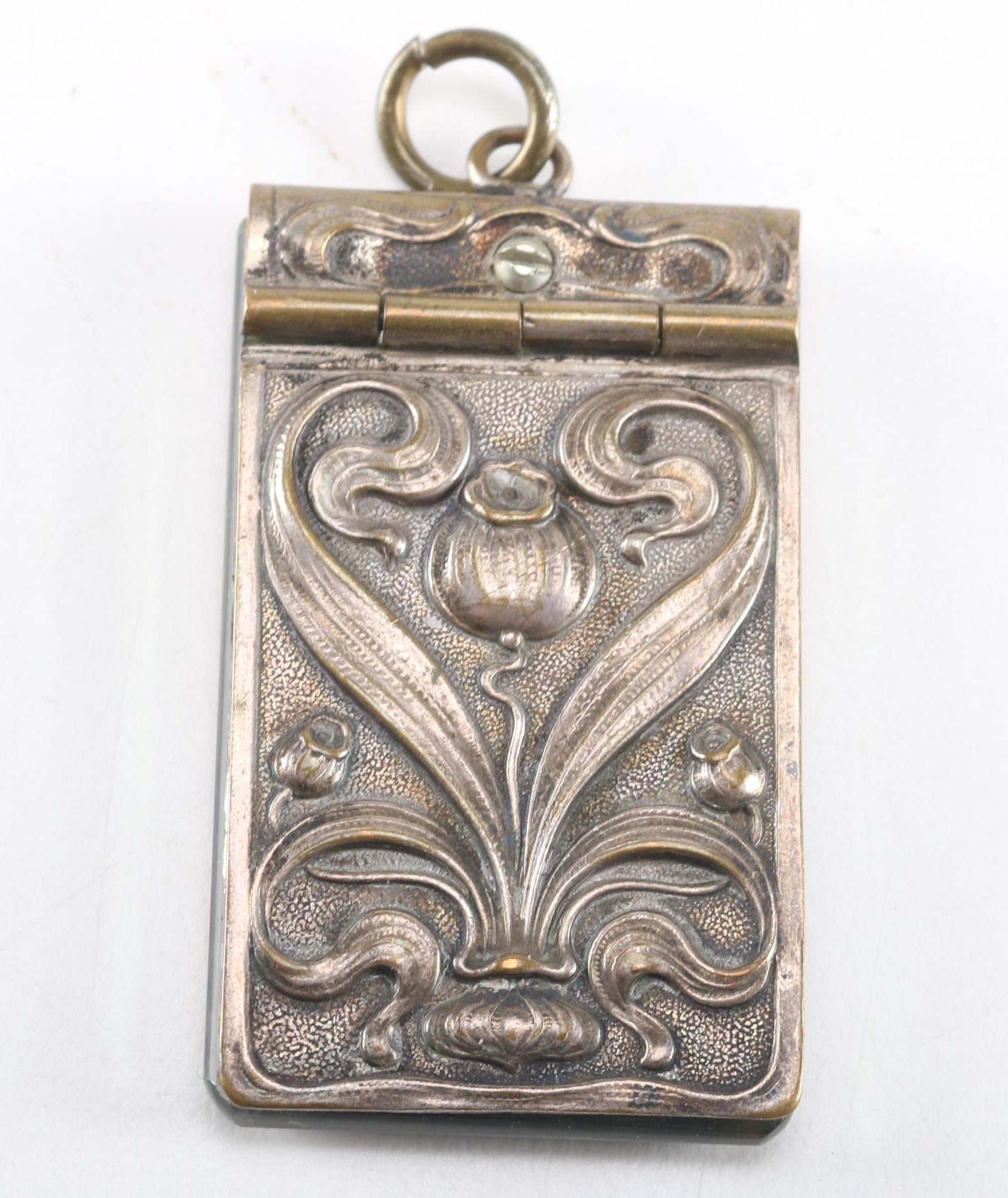 Vintage Brooches and Art Nouveau Mirror Pendant