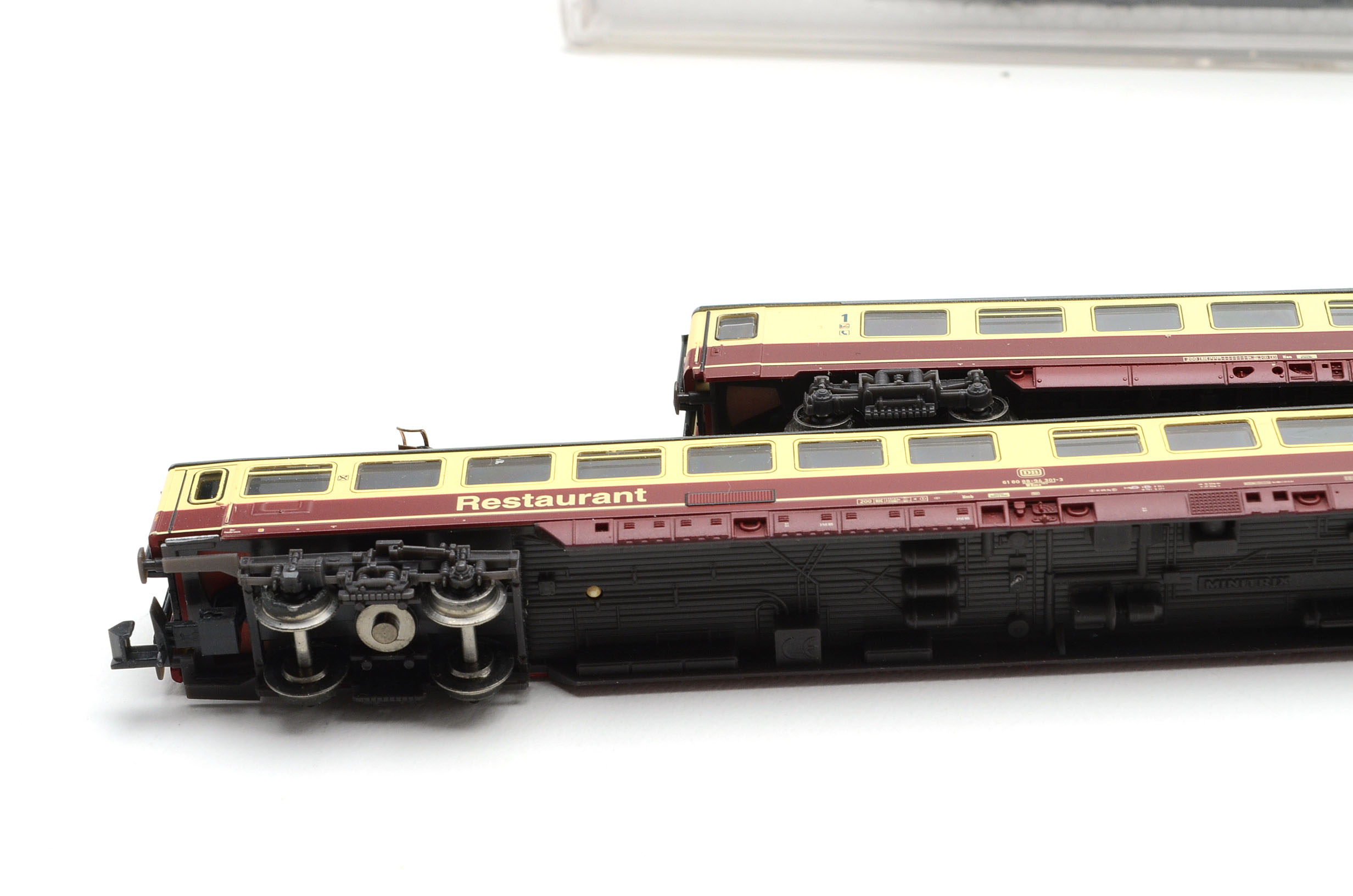 Collection of N Gauge European Train Passenger Cars and More