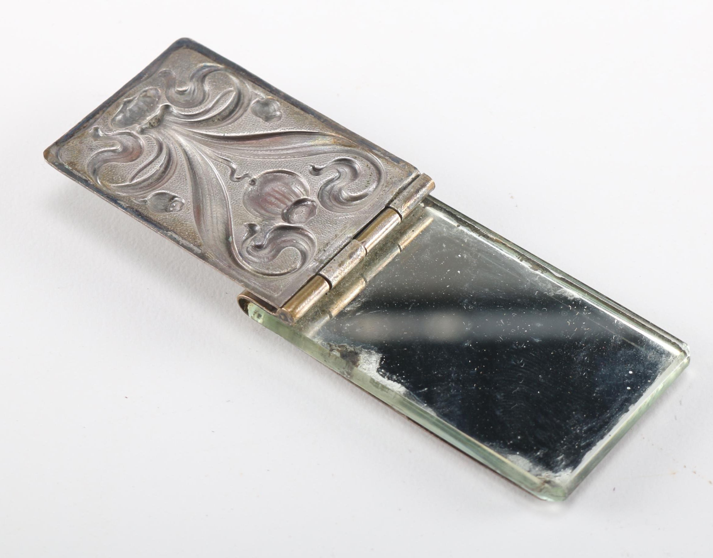 Vintage Brooches and Art Nouveau Mirror Pendant