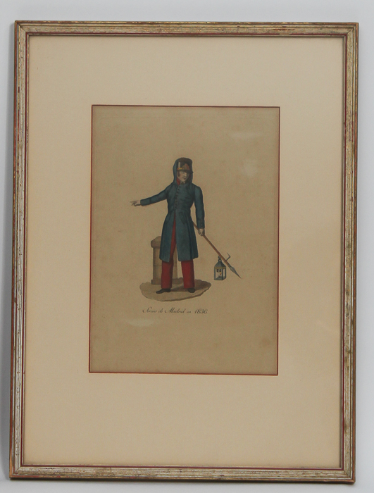 Pair of Hand-Colored Engravings