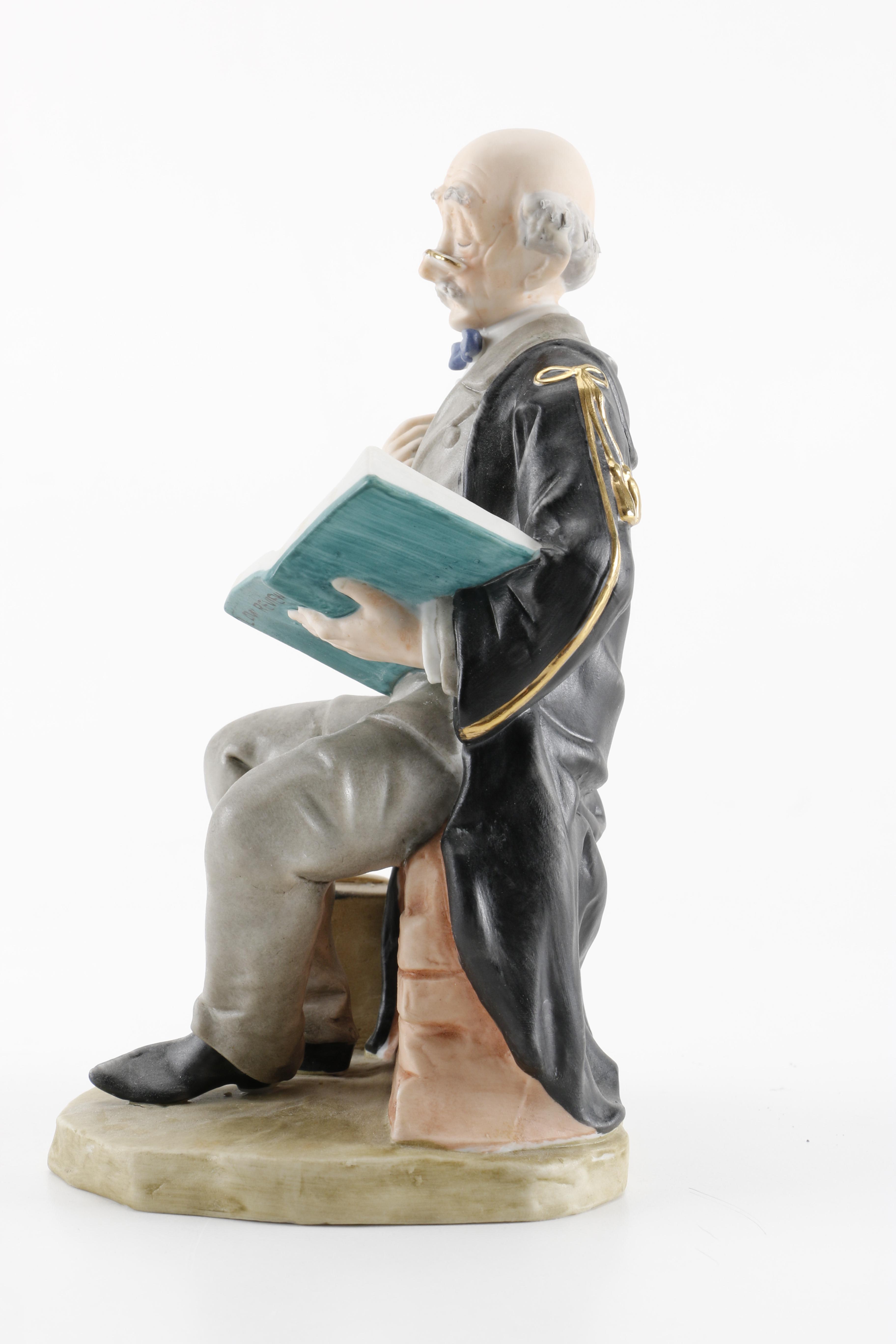 Capodimonte Porcelain Doctor Figurines
