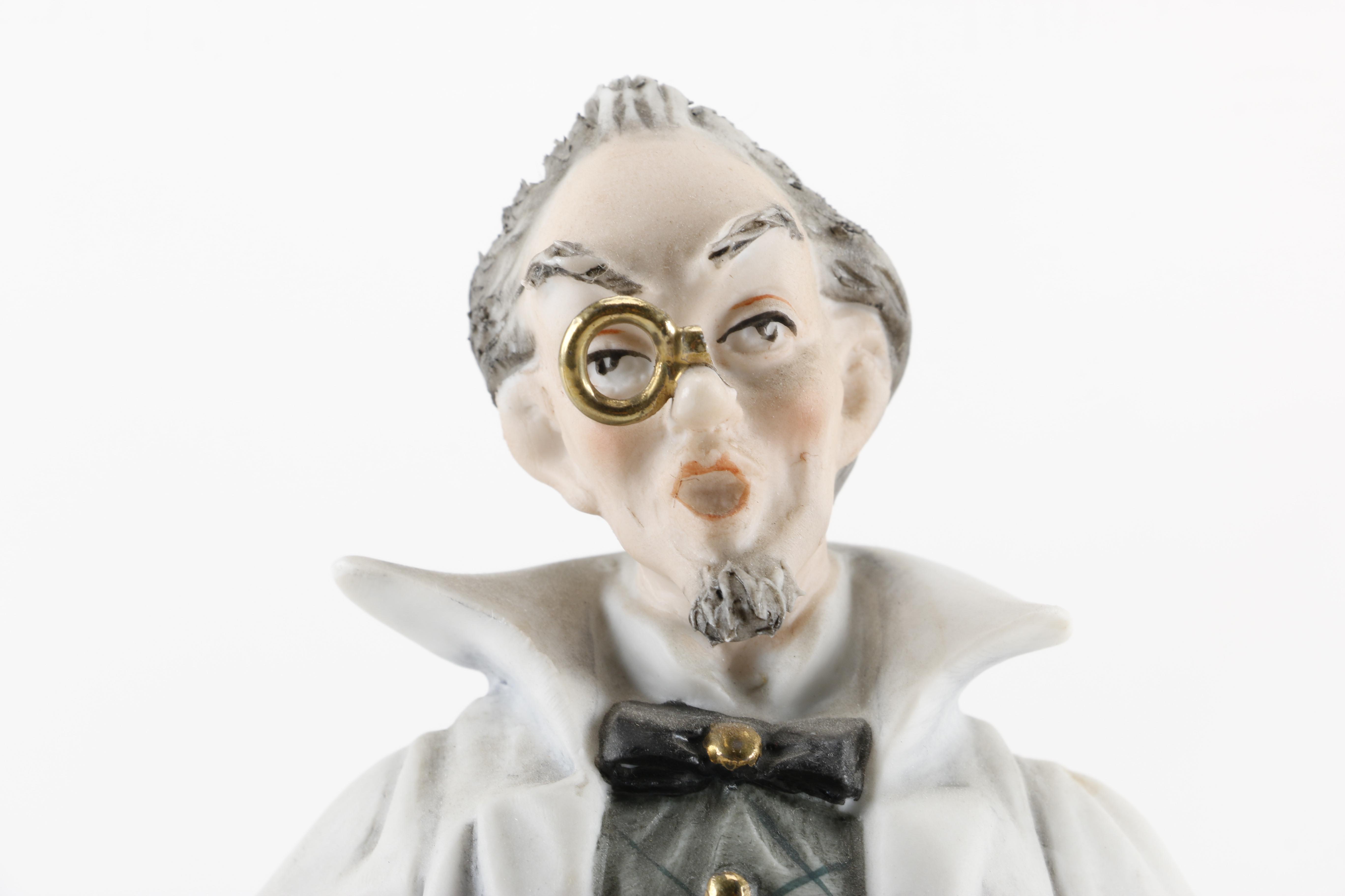 Capodimonte Porcelain Doctor Figurines
