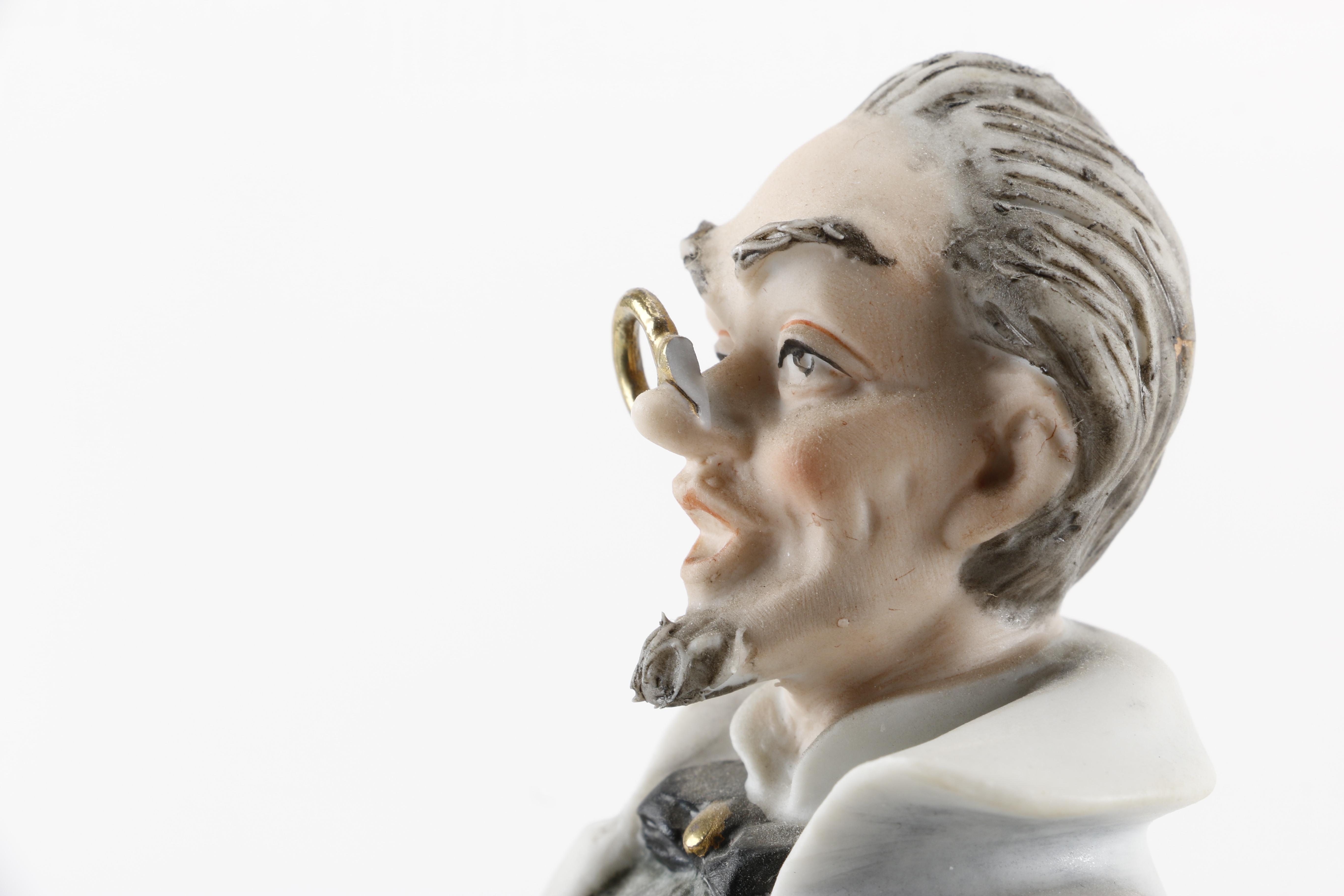 Capodimonte Porcelain Doctor Figurines