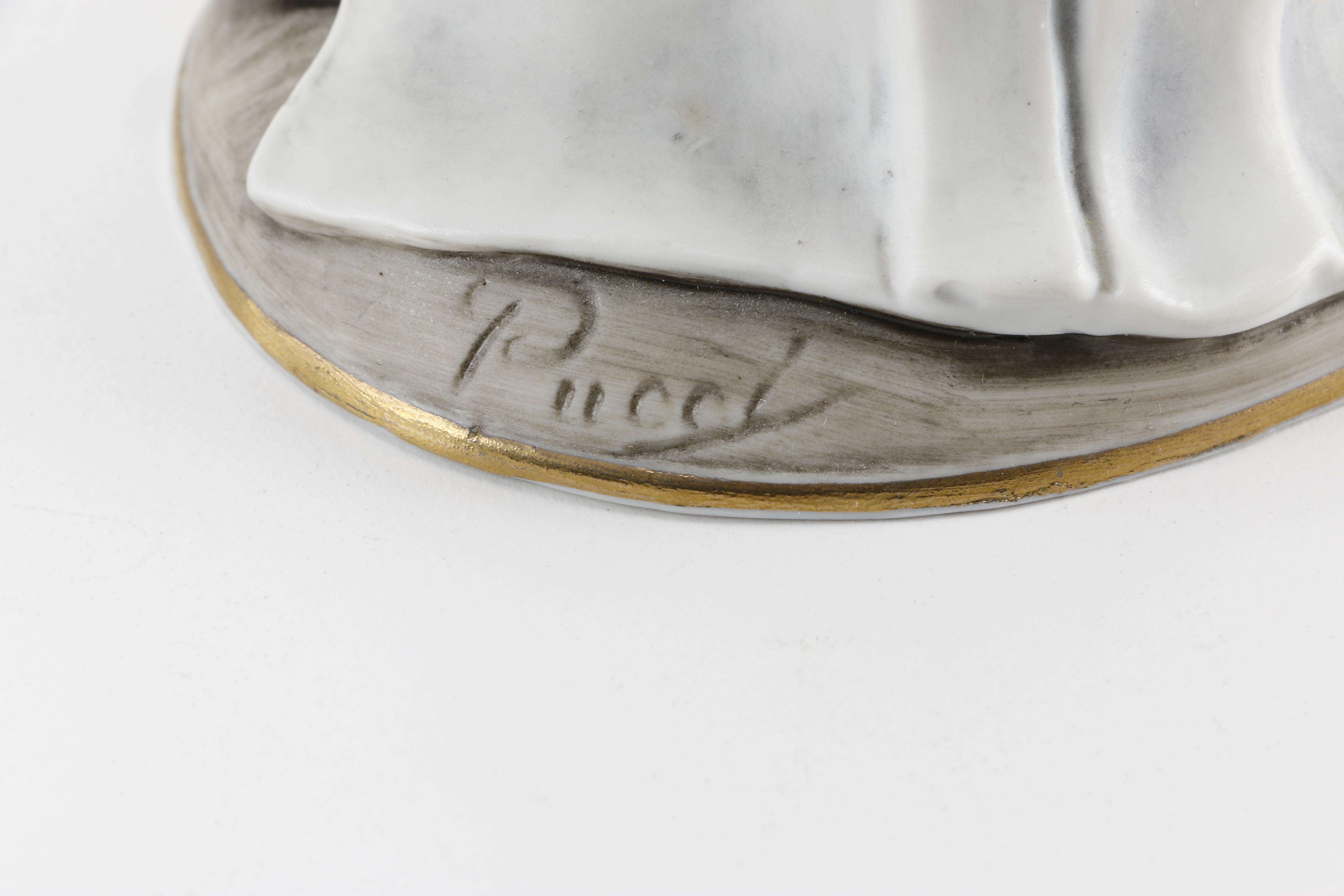 Capodimonte Porcelain Doctor Figurines