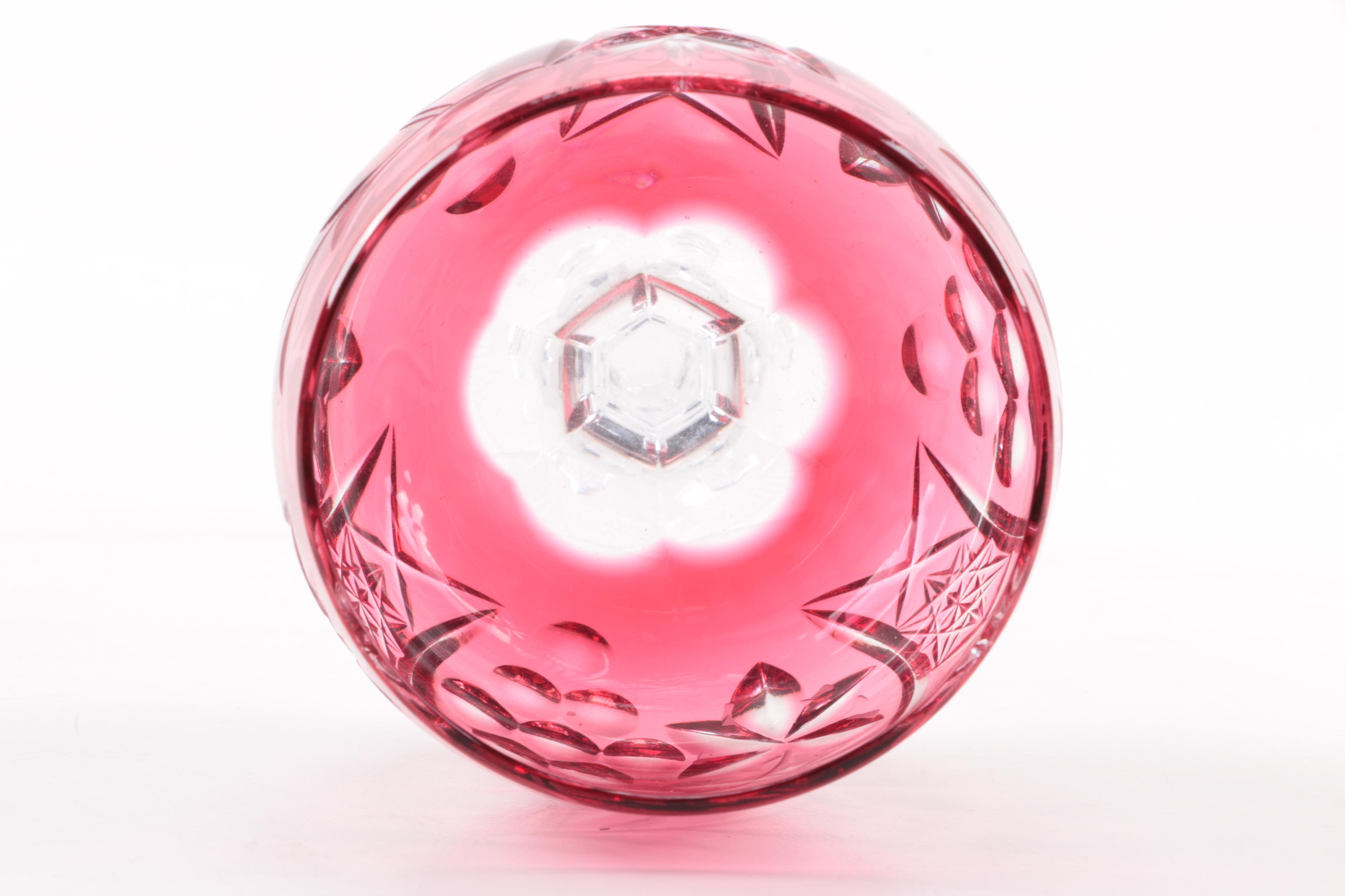 Cranberry Colored Glassware and More