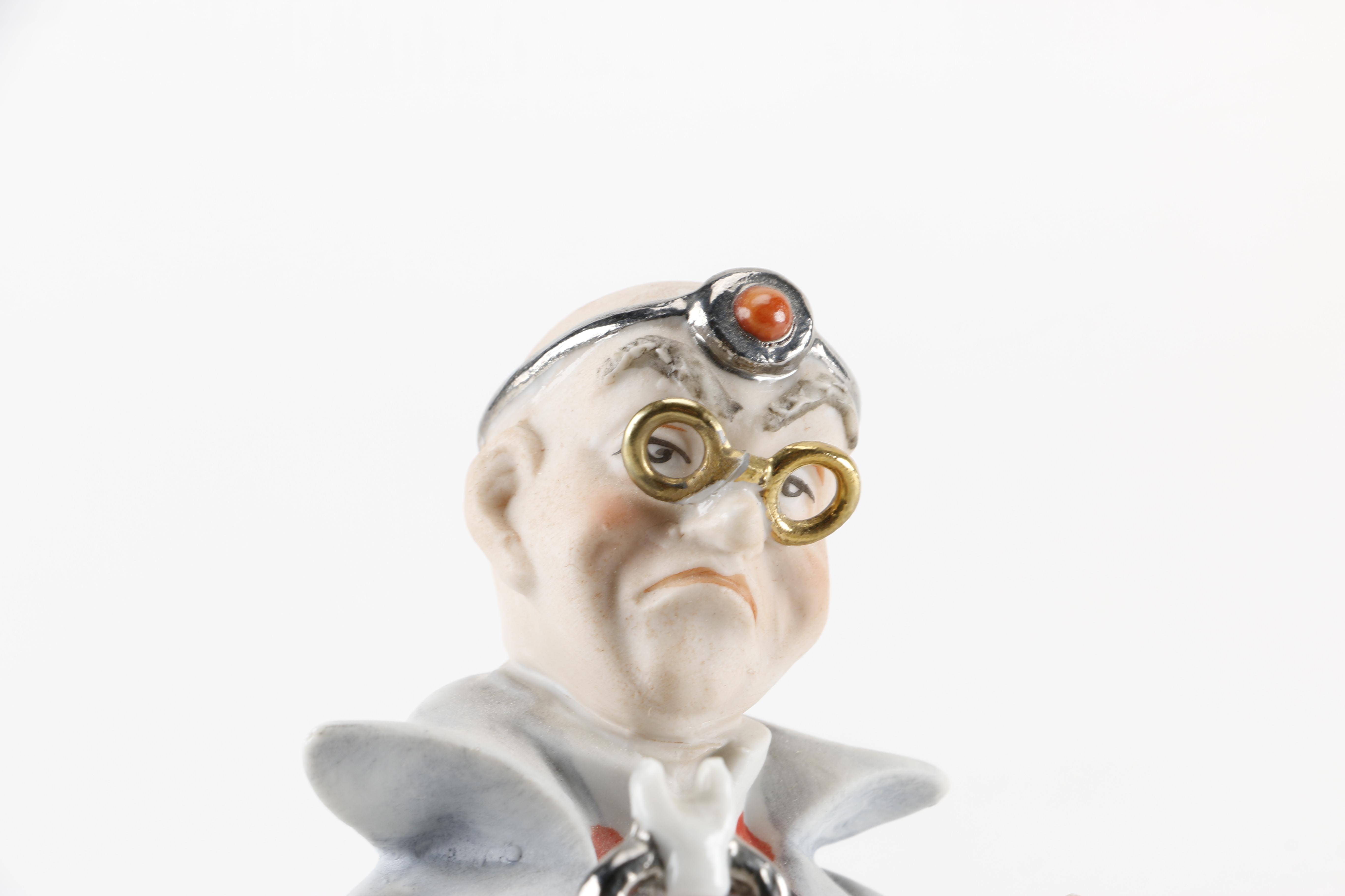 Capodimonte Porcelain Doctor Figurines