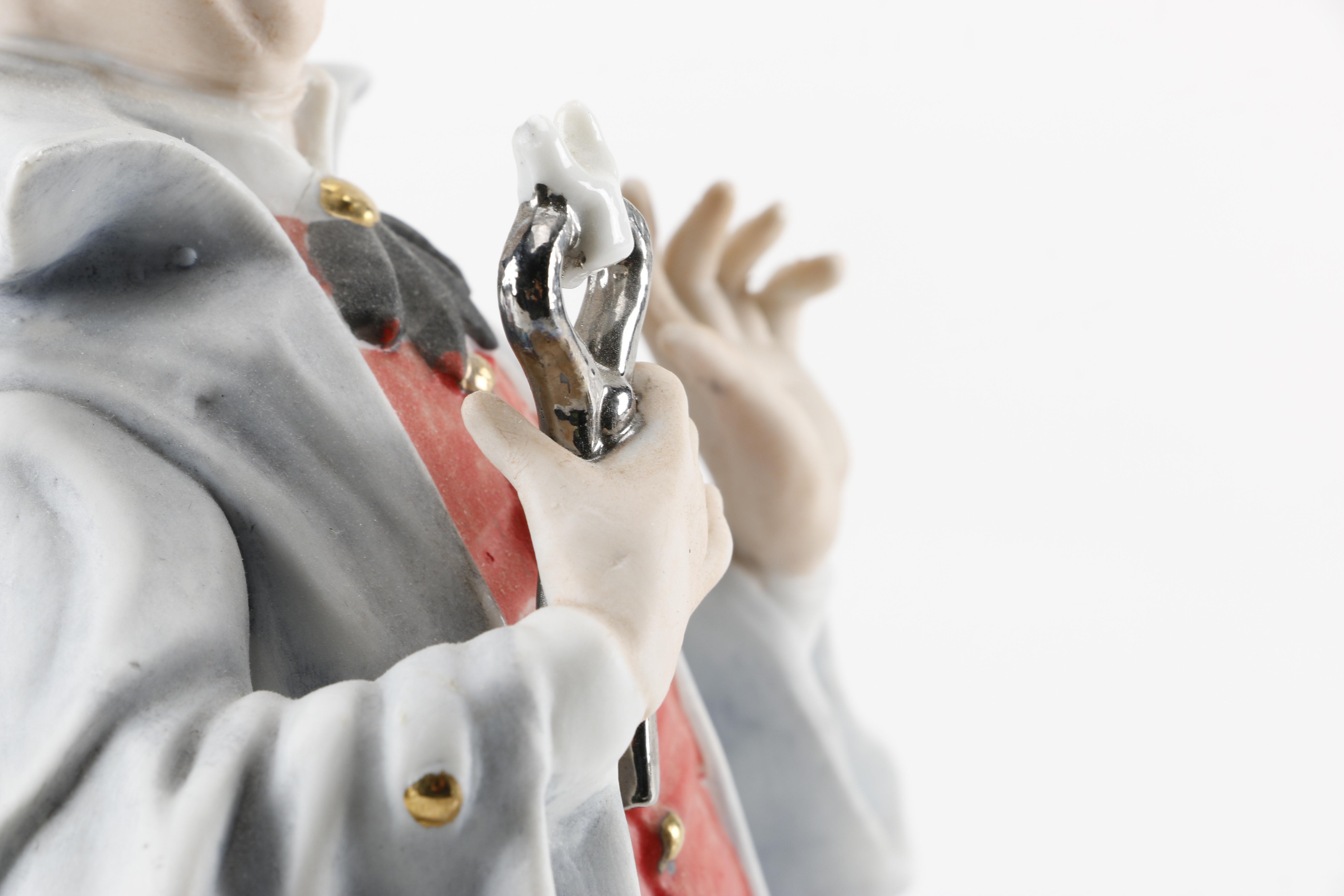 Capodimonte Porcelain Doctor Figurines