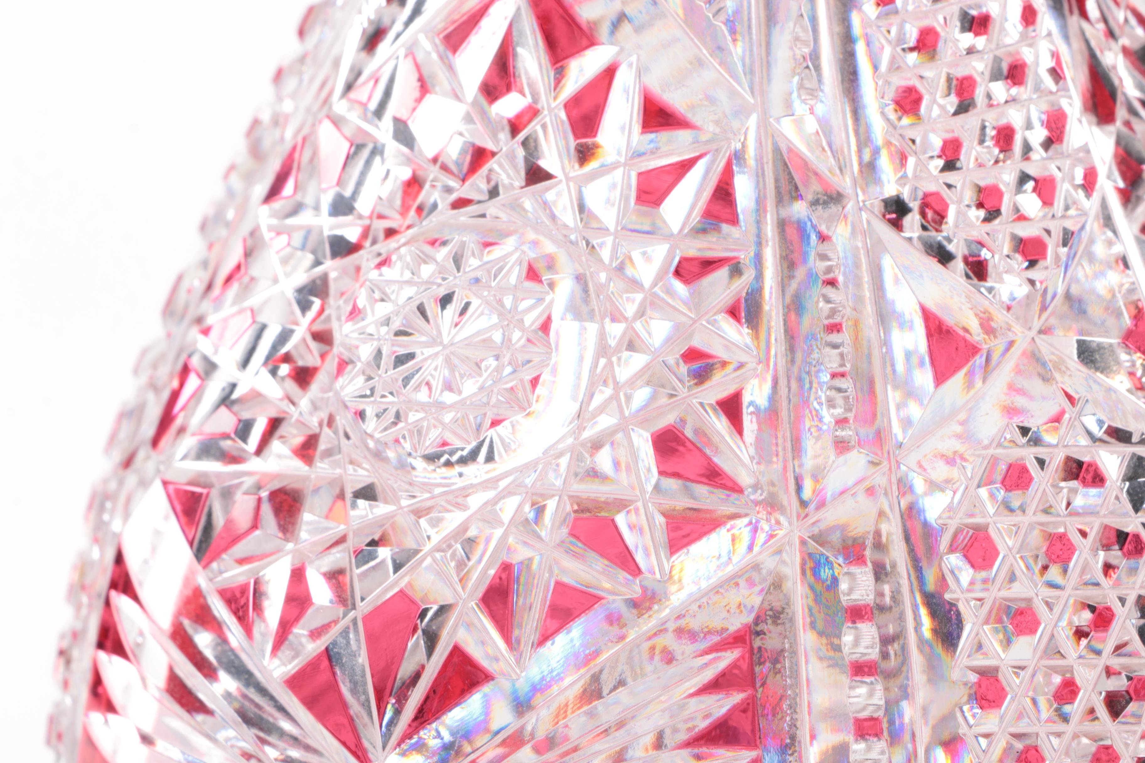 Cranberry Colored Glassware and More