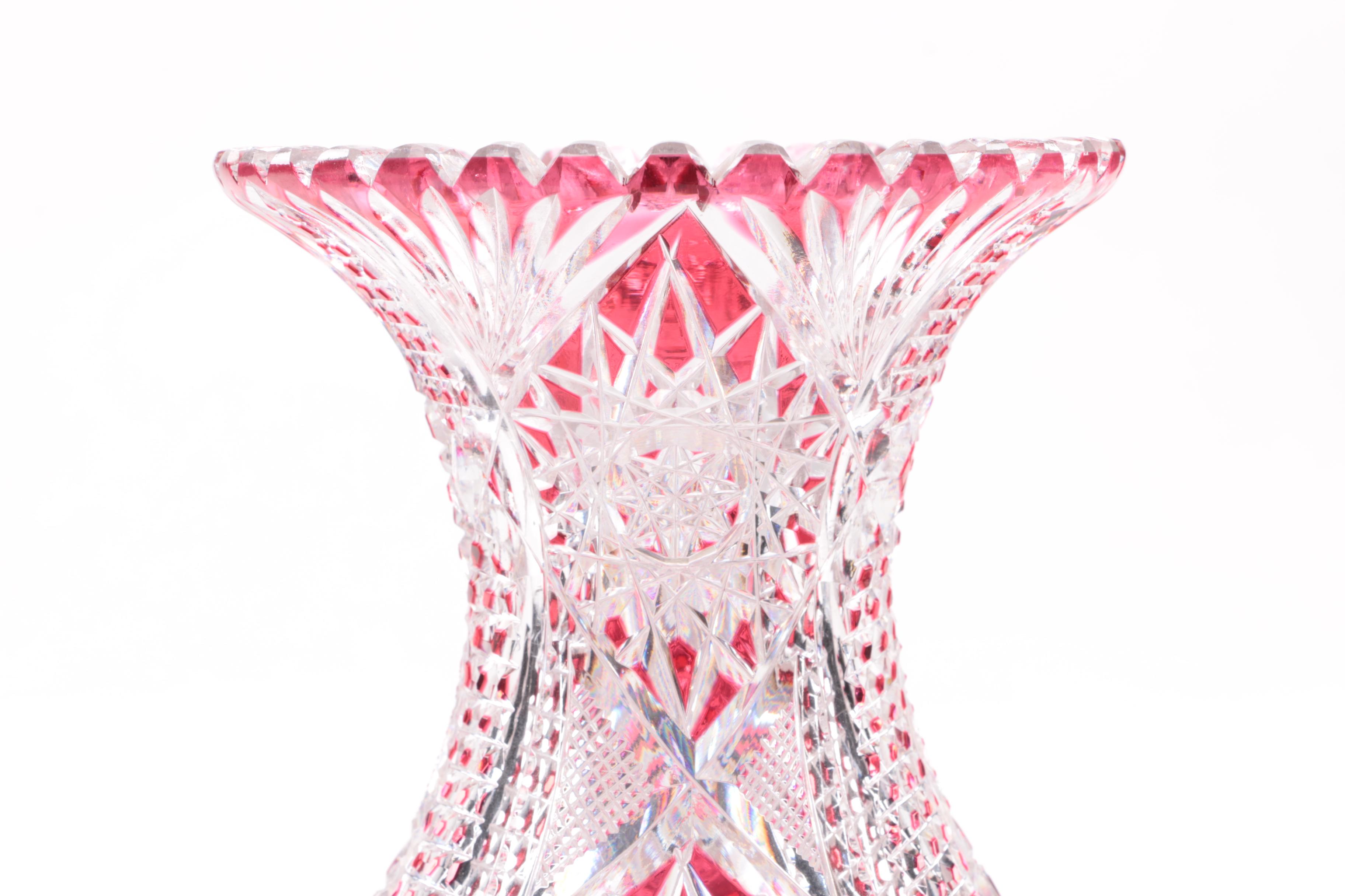 Cranberry Colored Glassware and More