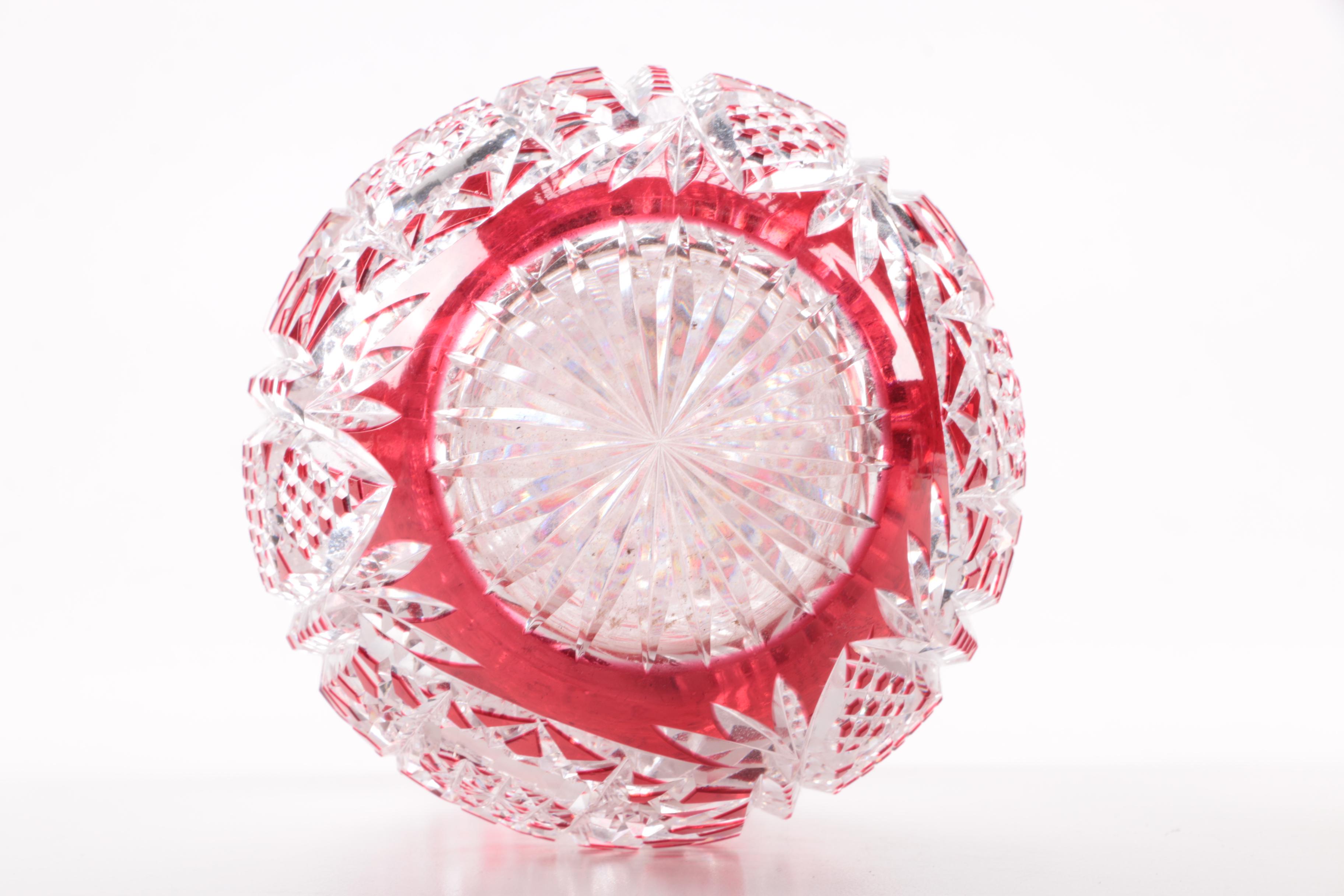 Cranberry Colored Glassware and More