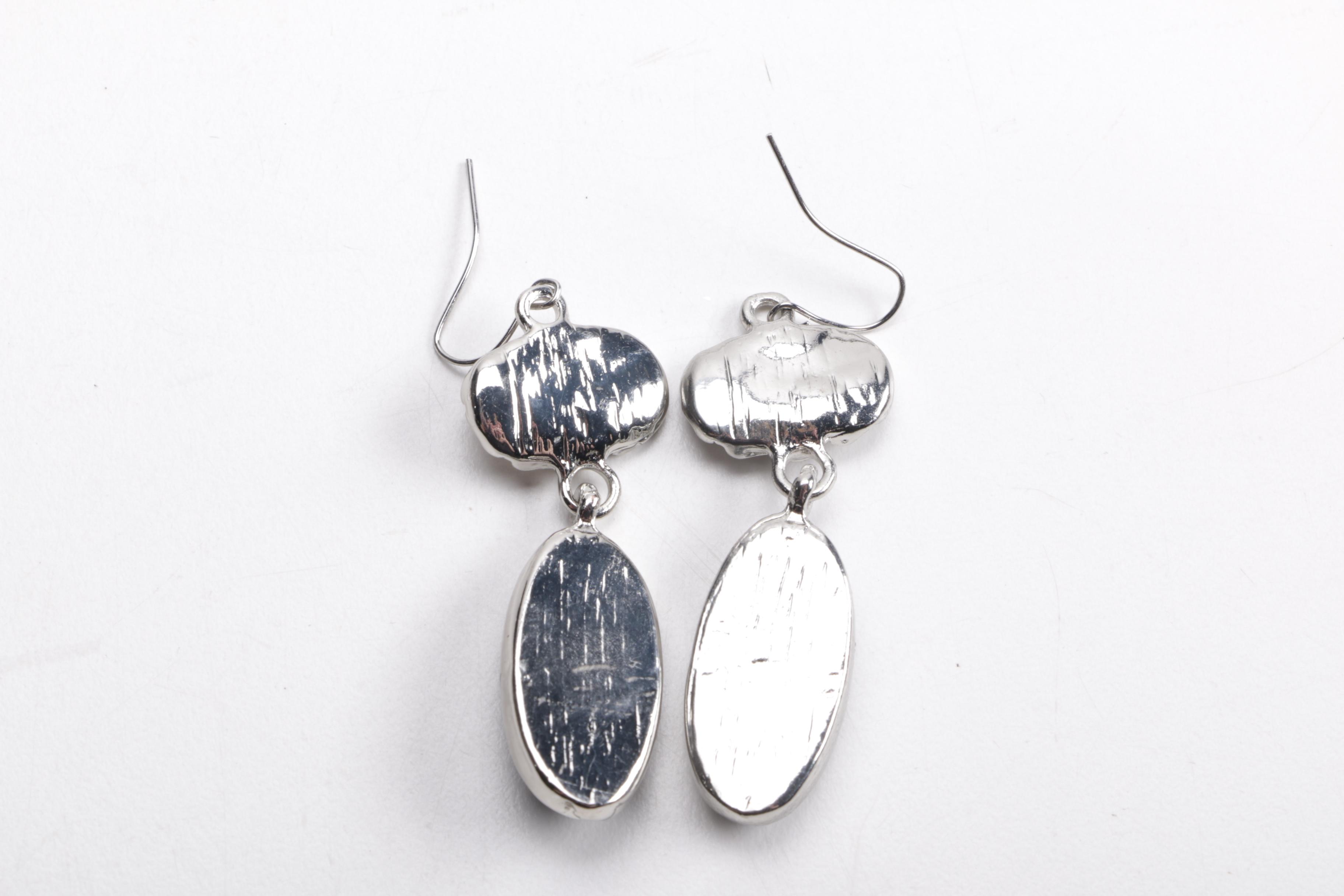 Green and Blue Costume Jewelry Including Chico's