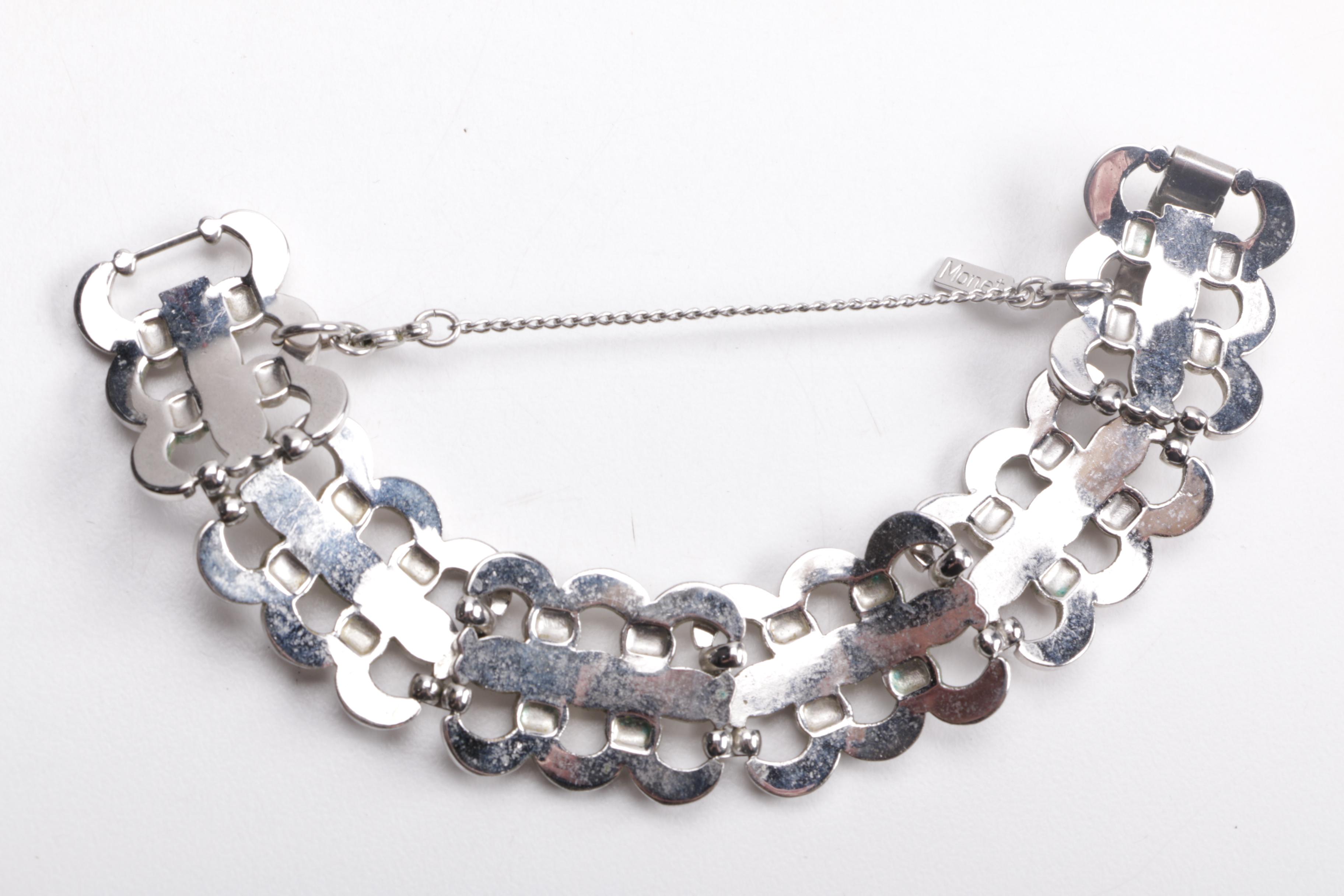 Green and Blue Costume Jewelry Including Chico's