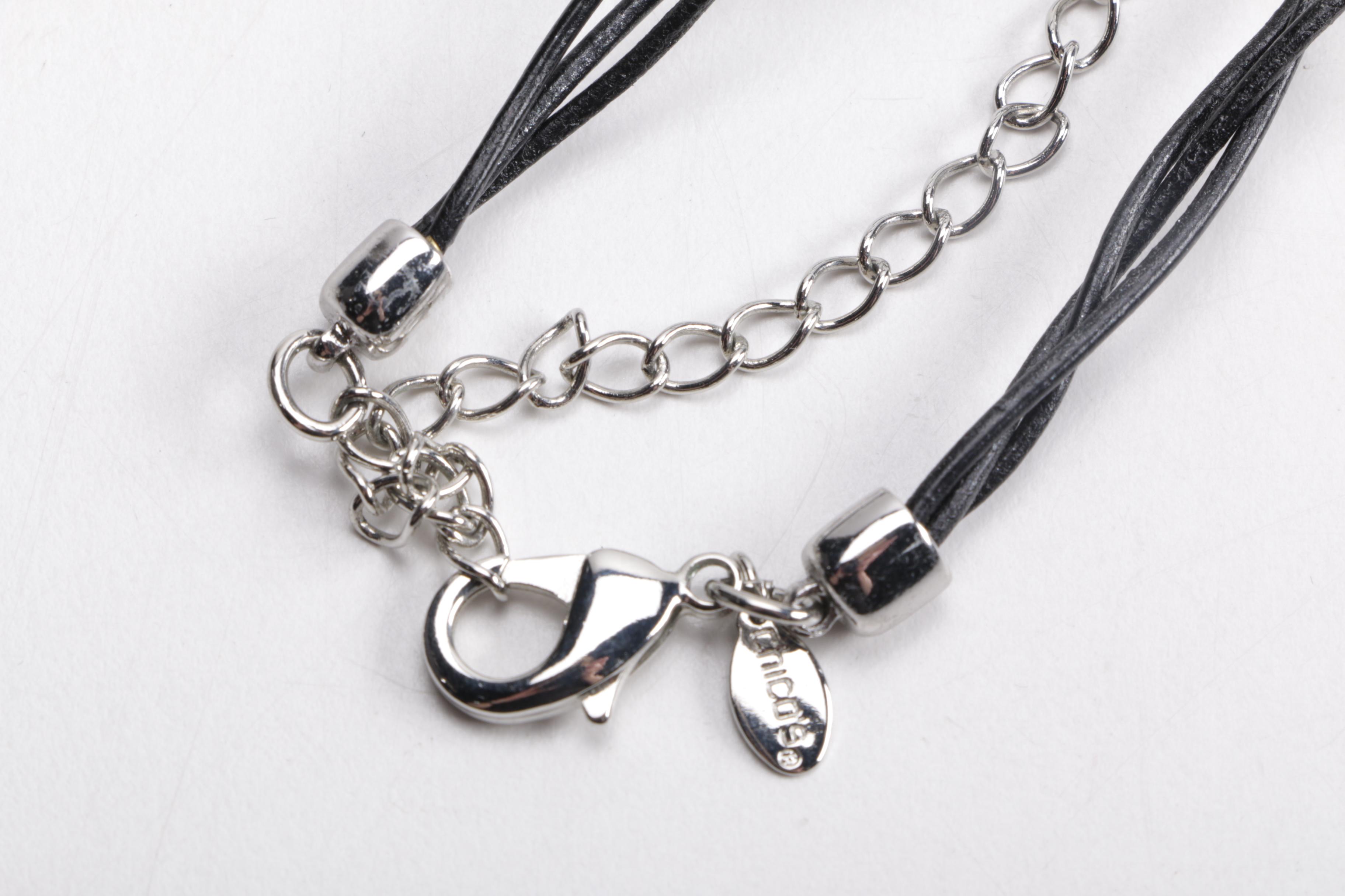 Green and Blue Costume Jewelry Including Chico's