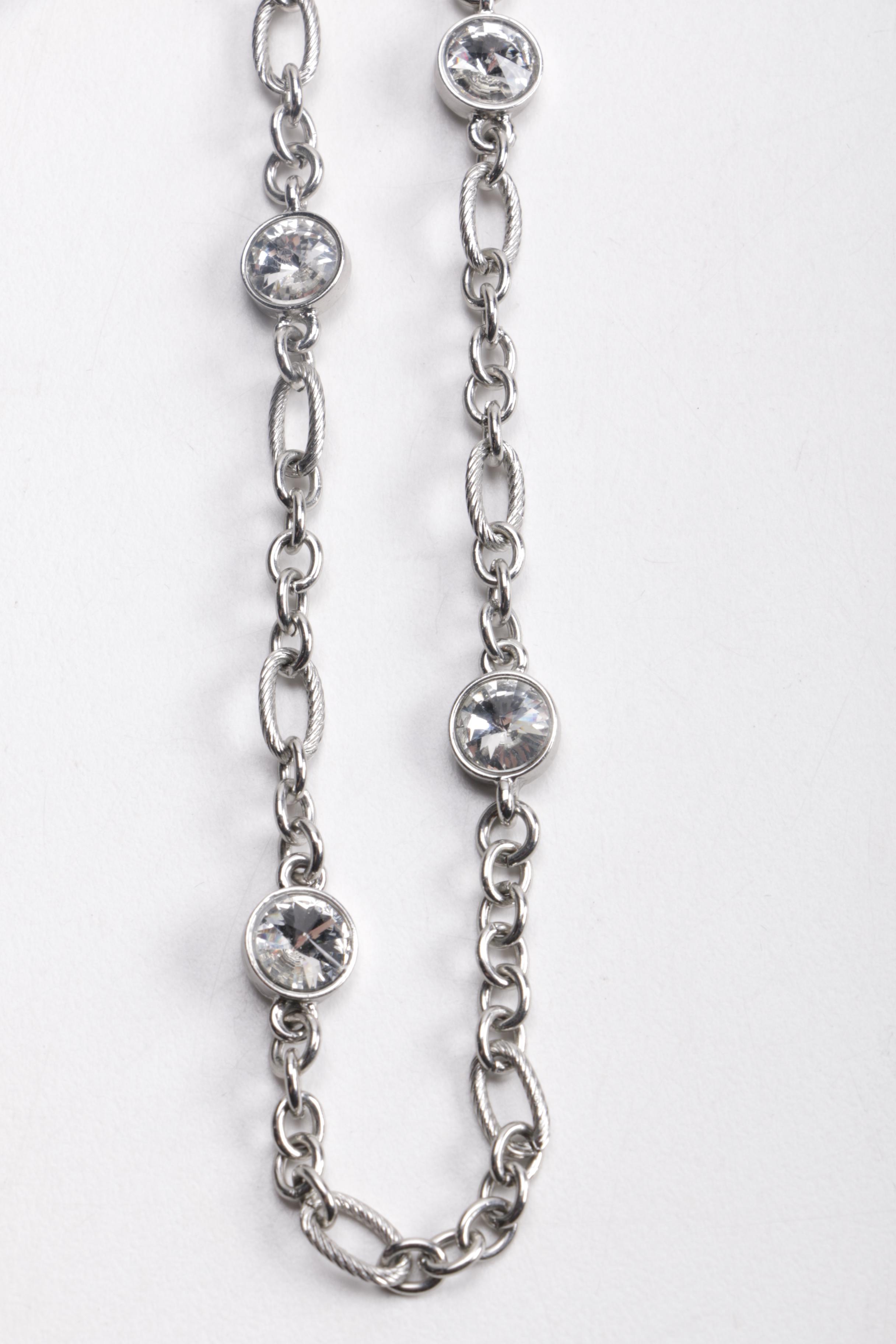 Green and Blue Costume Jewelry Including Chico's