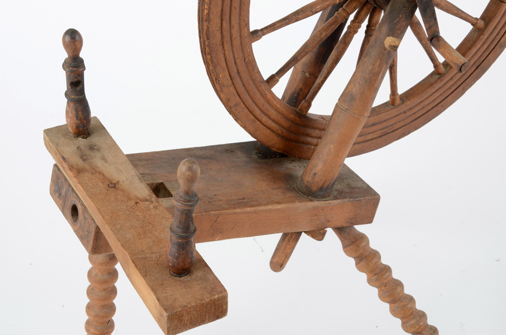 19th Century Spinning Wheel