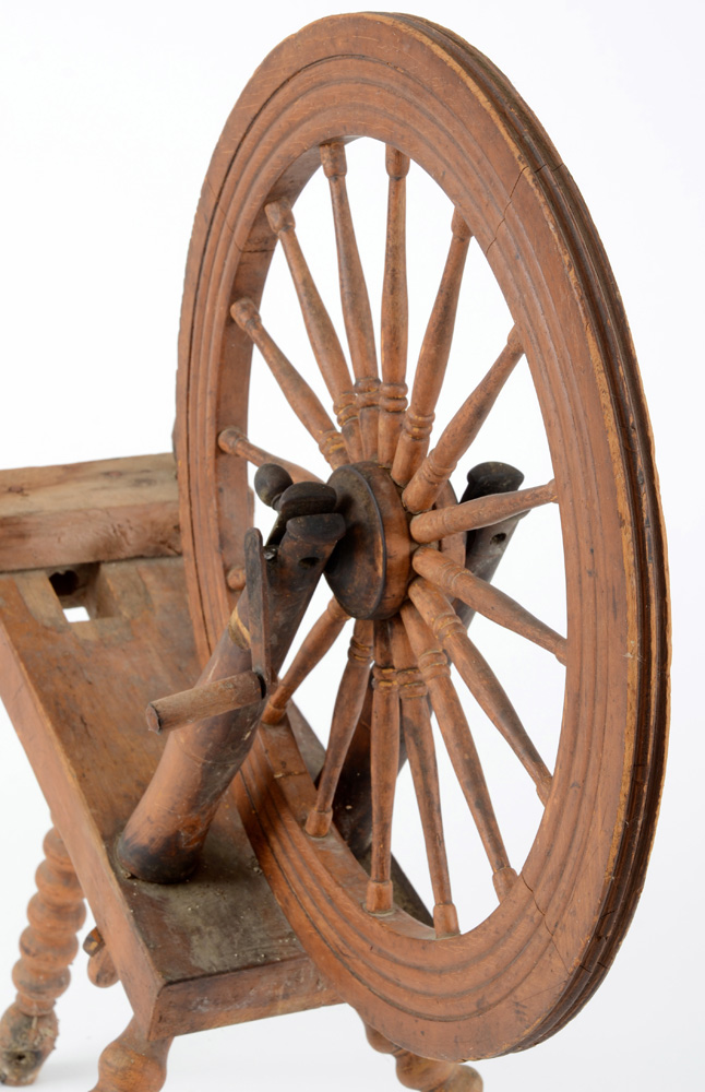 19th Century Spinning Wheel