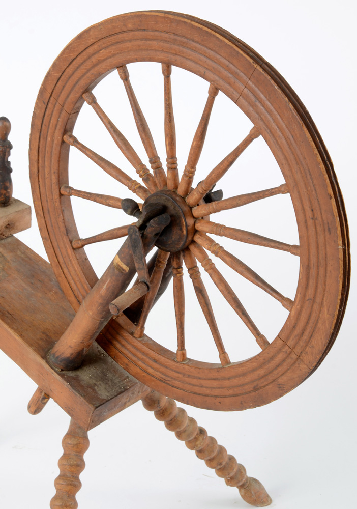 19th Century Spinning Wheel
