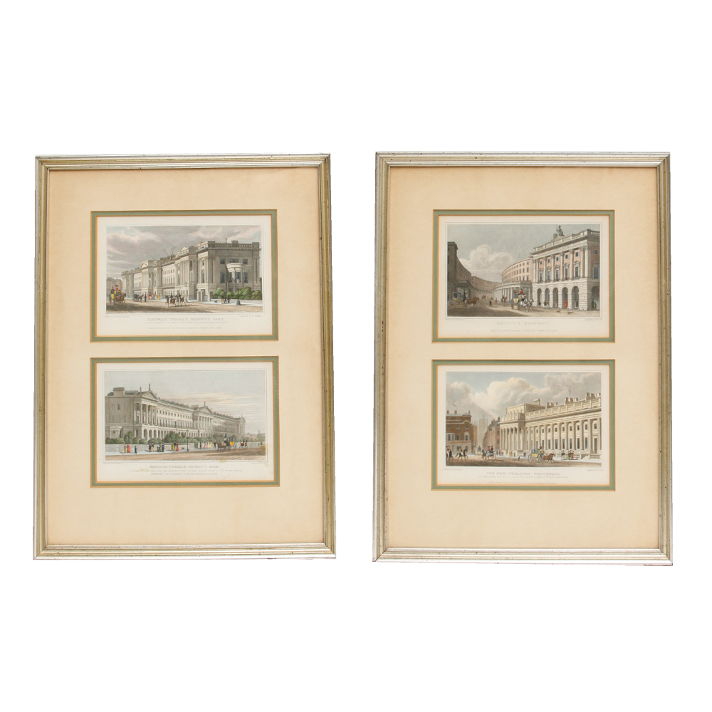 Architectural Engravings After Thomas H. Shepherd